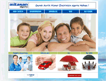 Tablet Screenshot of mitasansigorta.com